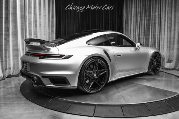 Used 2021 Porsche 911 Turbo S Coupe Vossen Wheels! Burmester Audio! Front Lift! Sport Exhaust! for sale Sold at Chicago Motor Cars in West Chicago IL 60185 5