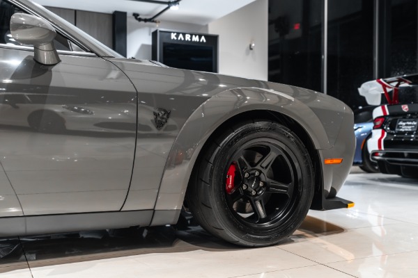 Used-2018-Dodge-Challenger-SRT-Demon-Only-341-Miles-Destroyer-Grey-Collector-Quality-Crate-Included