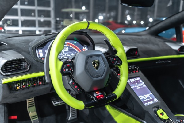 Used-2023-Lamborghini-Huracan-STO-Huge-MSRP-1-of-1-Spec-Ad-Personam-Sport-Seats-Verde-Scandal