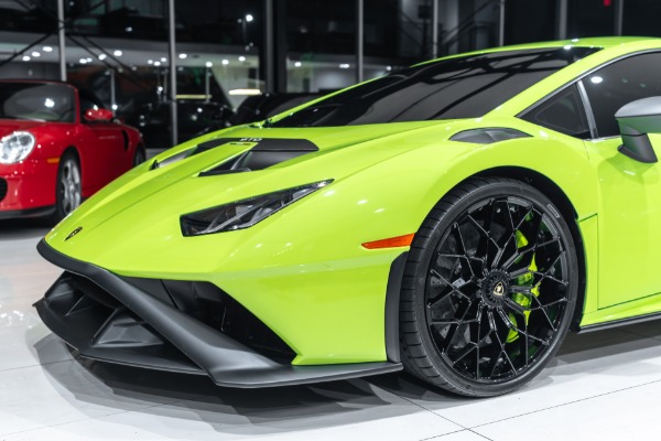 Used-2023-Lamborghini-Huracan-STO-Huge-MSRP-1-of-1-Spec-Ad-Personam-Sport-Seats-Verde-Scandal