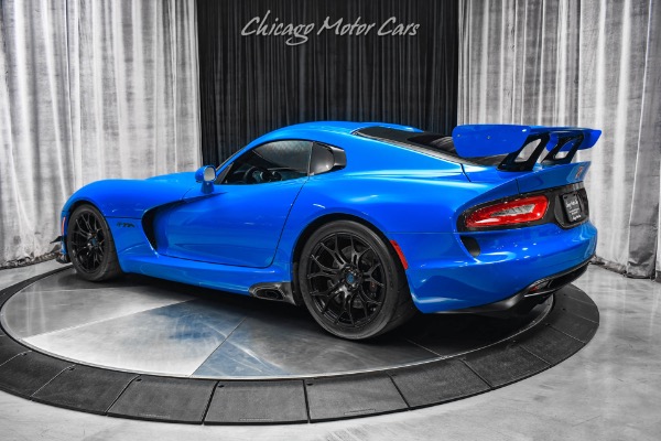 Used 2016 Dodge Viper SRT TA 2.0 Competition Blue Extremely Rare! #19 of 33 Made! Collector Car! for sale Sold at Chicago Motor Cars in West Chicago IL 60185 3