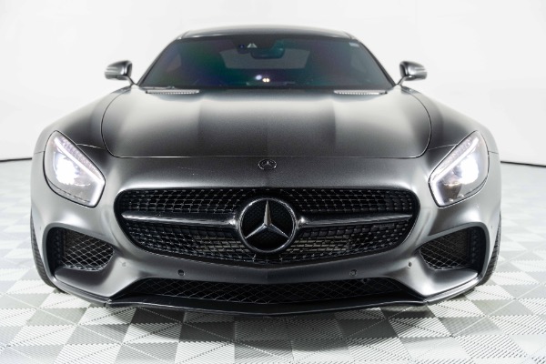 Used 2017 Mercedes-Benz AMG GT Satin Black on Red! Custom Performance Stage 2 Tune and Downpipes! for sale Sold at Chicago Motor Cars in West Chicago IL 60185 5