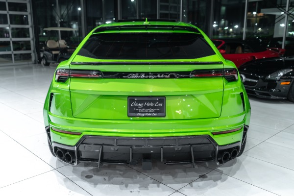 Used 2022 Lamborghini Urus SUV Verde Mantis! 1016 Carbon Fiber WIDEBODY! Ryft Exhaust! B&O 3D! LOADED! for sale Sold at Chicago Motor Cars in West Chicago IL 60185 4
