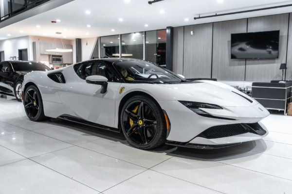 Used 2023 Ferrari SF90 Stradale Coupe ONLY 261 Miles! $136K+ in Options! HOT Spec! TONS of Carbon! LIKE-NEW for sale Sold at Chicago Motor Cars in West Chicago IL 60185 6