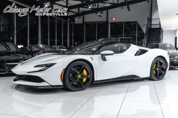 Used 2023 Ferrari SF90 Stradale Coupe ONLY 261 Miles! $136K+ in Options! HOT Spec! TONS of Carbon! LIKE-NEW for sale Sold at Chicago Motor Cars in West Chicago IL 60185 1