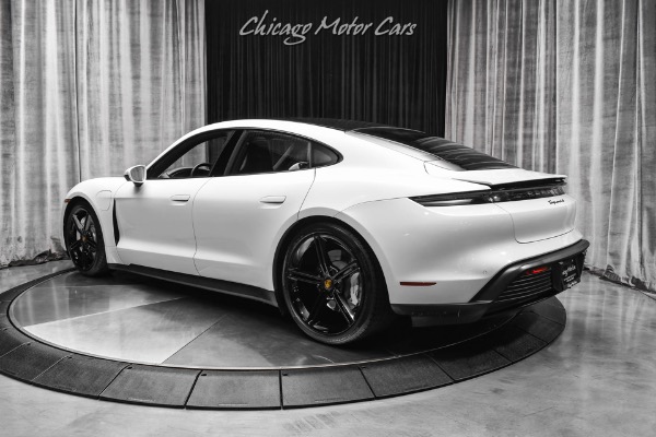 Used 2021 Porsche Taycan 4S Sedan Chalk Interior! Premium Pkg! Passenger Display! Mission E Wheels! for sale Sold at Chicago Motor Cars in West Chicago IL 60185 3