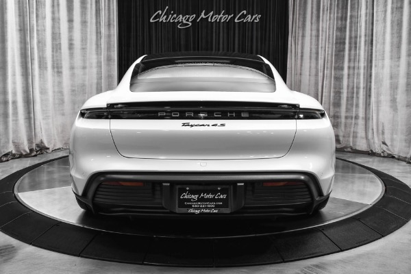 Used 2021 Porsche Taycan 4S Sedan Chalk Interior! Premium Pkg! Passenger Display! Mission E Wheels! for sale Sold at Chicago Motor Cars in West Chicago IL 60185 4