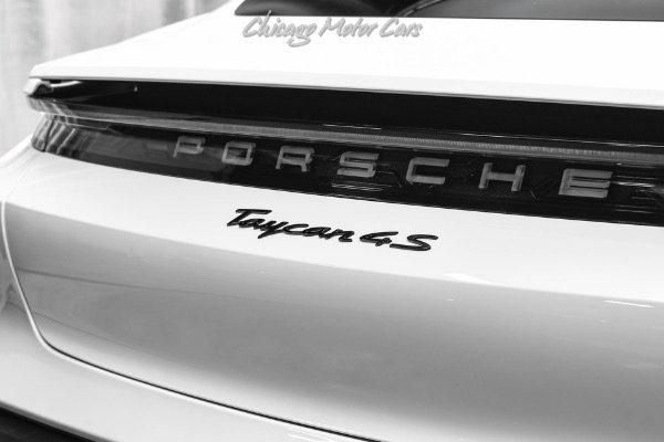 Used-2021-Porsche-Taycan-4S-Sedan-Chalk-Interior-Premium-Pkg-Passenger-Display-Mission-E-Wheels