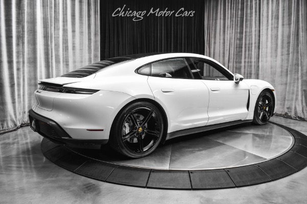 Used 2021 Porsche Taycan 4S Sedan Chalk Interior! Premium Pkg! Passenger Display! Mission E Wheels! for sale Sold at Chicago Motor Cars in West Chicago IL 60185 5