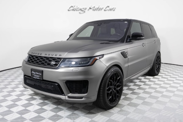 Used 2019 Land Rover Range Rover Sport Supercharged! Carbon Fiber Interior Trim! SVO Palette Matte Grey! Loaded! for sale Sold at Chicago Motor Cars in West Chicago IL 60185 5