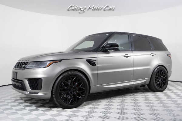 Used 2019 Land Rover Range Rover Sport Supercharged! Carbon Fiber Interior Trim! SVO Palette Matte Grey! Loaded! for sale Sold at Chicago Motor Cars in West Chicago IL 60185 1
