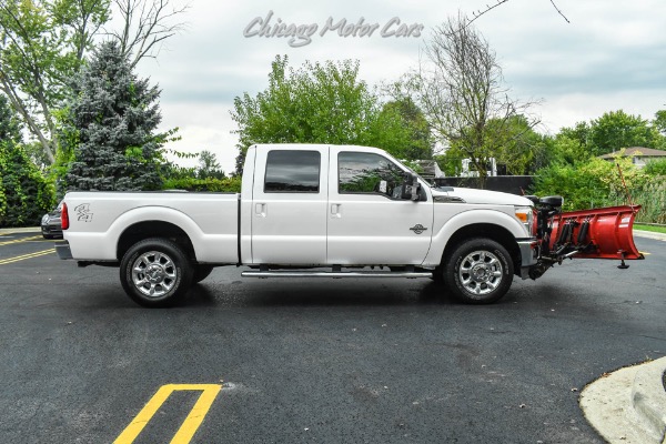 Used-2013-Ford-F-250-Super-Duty-WESTERN-PLOW-Package-Lariat-Crew-Cab-w-67L-Power-Stroke-V8-Great-Condit