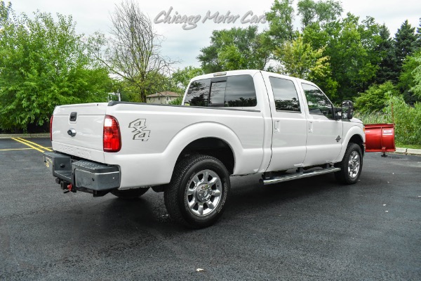 Used-2013-Ford-F-250-Super-Duty-WESTERN-PLOW-Package-Lariat-Crew-Cab-w-67L-Power-Stroke-V8-Great-Condit
