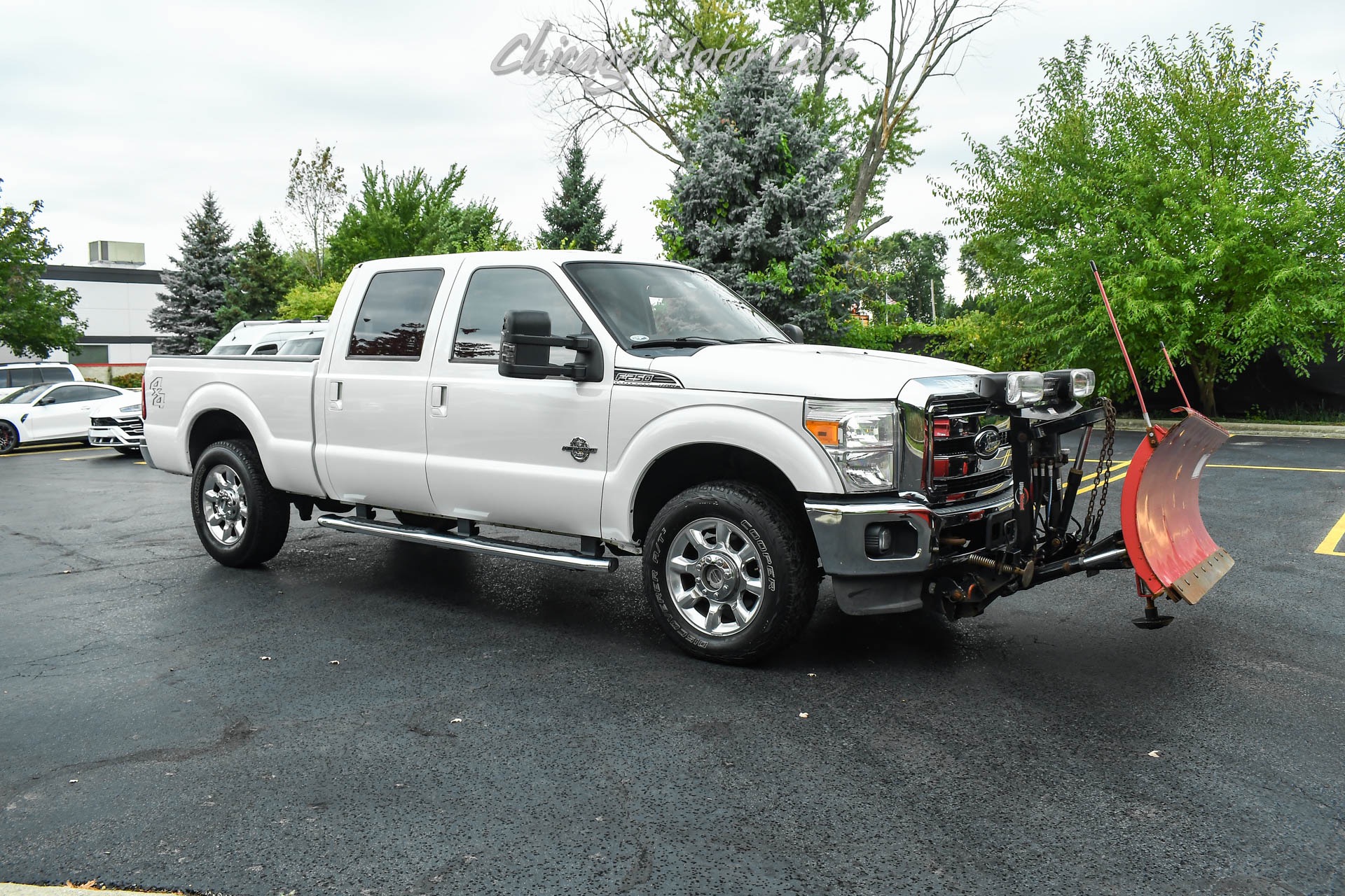 Used-2013-Ford-F-250-Super-Duty-WESTERN-PLOW-Package-Lariat-Crew-Cab-w-67L-Power-Stroke-V8-Great-Condit