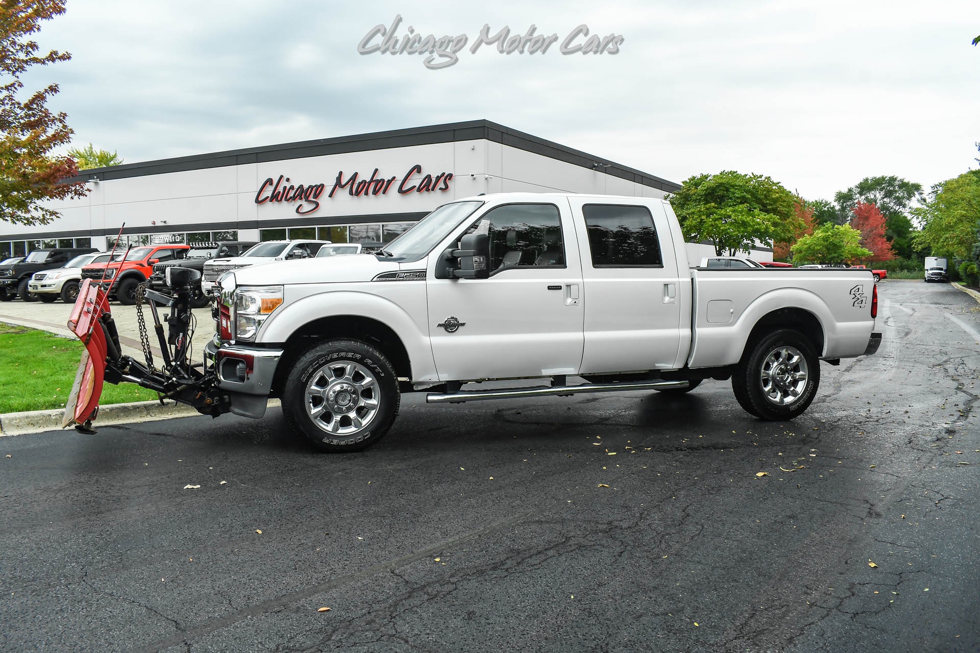 Used 2013 Ford F250 Super Duty WESTERN PLOW Package! Lariat Crew Cab w/ 6.7L Power Stroke V8! Great Condit for sale Sold at Chicago Motor Cars in West Chicago IL 60185 1