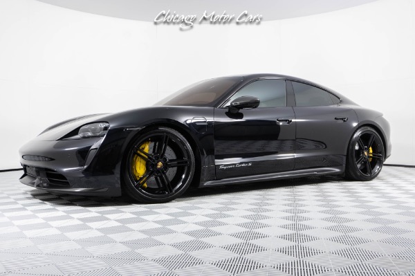Used 2021 Porsche Taycan TURBO S! PPF & Ceramic Coating! Premium Package! Carbon Fiber Trim! Loaded! for sale Sold at Chicago Motor Cars in West Chicago IL 60185 1