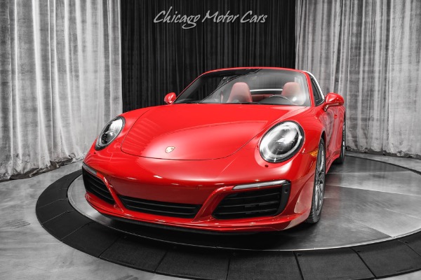 Used 2017 Porsche 911 Targa 4S MSRP $179k+ Porsche Exclusive Upgrades 1/1 Build Carbon Fiber Trim for sale Sold at Chicago Motor Cars in West Chicago IL 60185 2