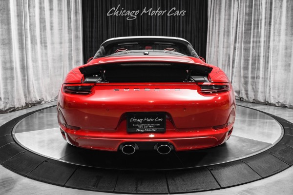 Used 2017 Porsche 911 Targa 4S MSRP $179k+ Porsche Exclusive Upgrades 1/1 Build Carbon Fiber Trim for sale Sold at Chicago Motor Cars in West Chicago IL 60185 4