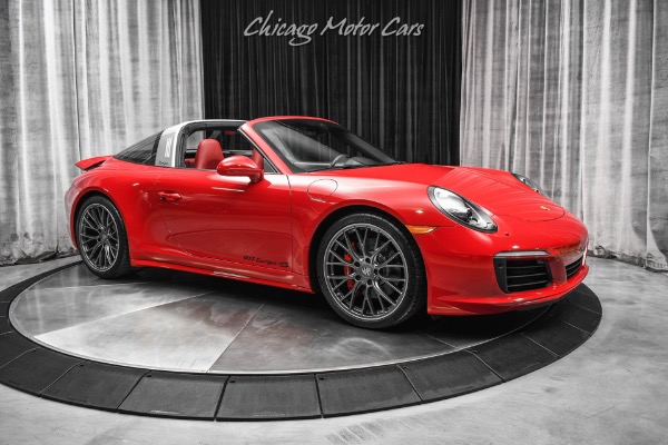 Used 2017 Porsche 911 Targa 4S MSRP $179k+ Porsche Exclusive Upgrades 1/1 Build Carbon Fiber Trim for sale Sold at Chicago Motor Cars in West Chicago IL 60185 6