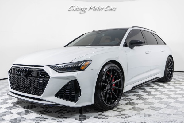 Used 2021 Audi RS6 Avant EXECUTIVE PACKAGE CERAMIC BRAKES BLACK OPTIC PACKAGE! SPORT EXHAUST for sale Sold at Chicago Motor Cars in West Chicago IL 60185 5