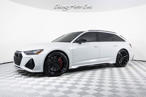 Used 2021 Audi RS6 Avant EXECUTIVE PACKAGE CERAMIC BRAKES BLACK OPTIC PACKAGE! SPORT EXHAUST for sale Sold at Chicago Motor Cars in West Chicago IL 60185 1
