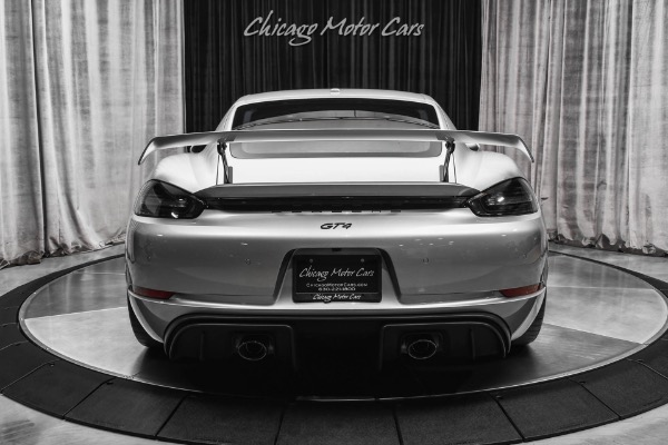 Used 2020 Porsche 718 Cayman GT4 ONLY 5k Miles! PCCBS! Sport Seats Plus! Chrono Pkg! 6-Speed! LOADED! for sale Sold at Chicago Motor Cars in West Chicago IL 60185 4