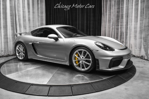 Used 2020 Porsche 718 Cayman GT4 ONLY 5k Miles! PCCBS! Sport Seats Plus! Chrono Pkg! 6-Speed! LOADED! for sale Sold at Chicago Motor Cars in West Chicago IL 60185 6