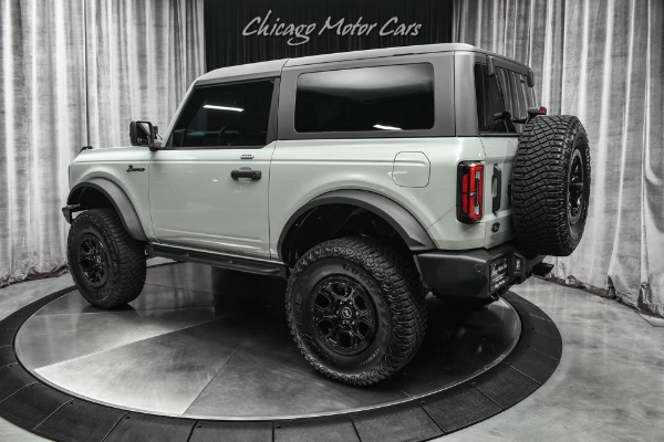 Used 2022 Ford Bronco Wildtrak Advanced Upgraded MBRP Exhaust Hard Top Leather Lifted 3400 Miles for sale Sold at Chicago Motor Cars in West Chicago IL 60185 3
