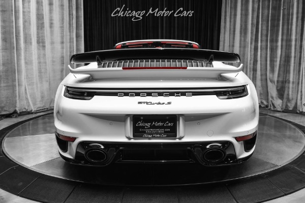 Used 2023 Porsche 911 Turbo S Cabriolet HUGE MSRP! Front Lift! Burmester Audio! Sport Design Pkg! for sale Sold at Chicago Motor Cars in West Chicago IL 60185 4