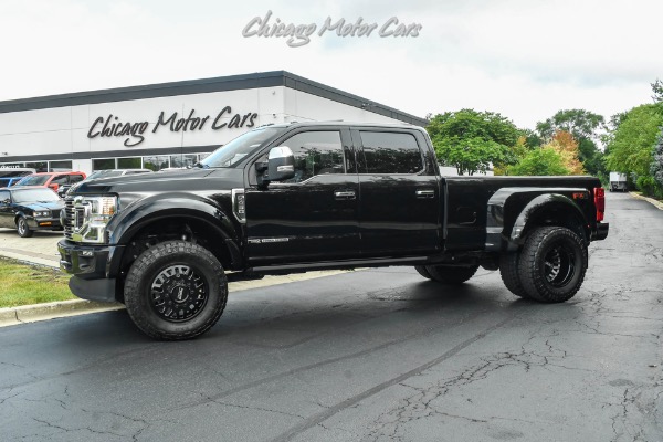 Used 2020 Ford F-450 Super Duty Platinum 4x4 Crew Cab Pickup 6.7L Turbo Diesel! FX4 Pkg! Lift! DDC Wheels! for sale Sold at Chicago Motor Cars in West Chicago IL 60185 1