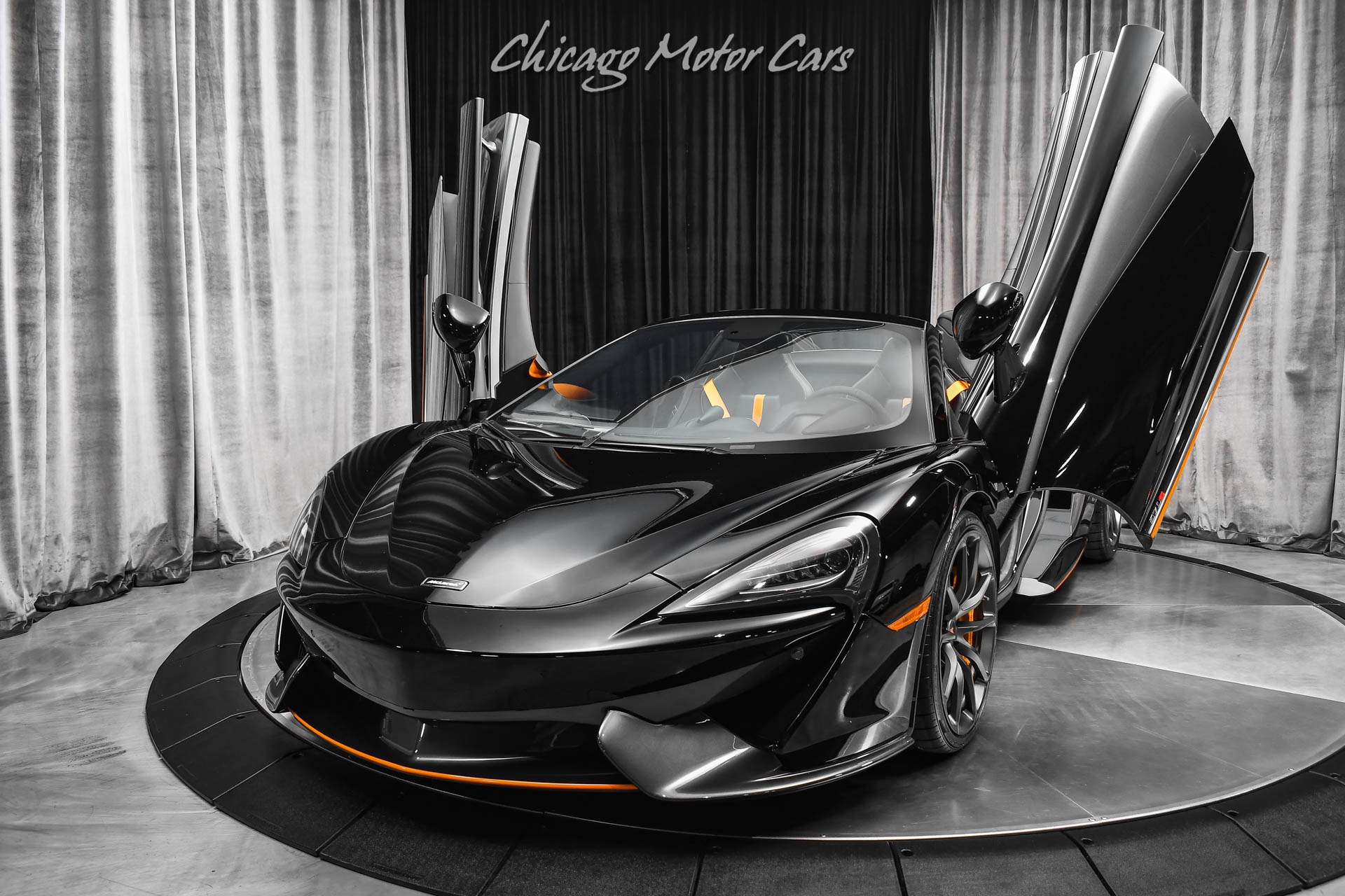 Used 2018 McLaren 570S Spider MSO Abyss Black! Luxury Pack! Carbon