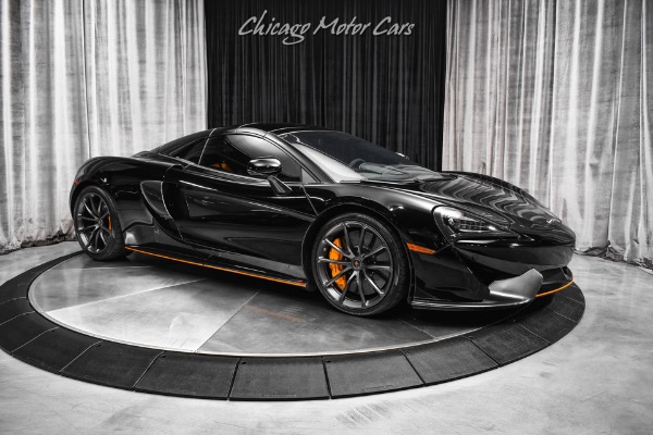 Used-2018-McLaren-570S-Spider-MSO-Abyss-Black-Luxury-Pack-Carbon-Trim-Sports-Exhaust-ONLY-4k-Miles