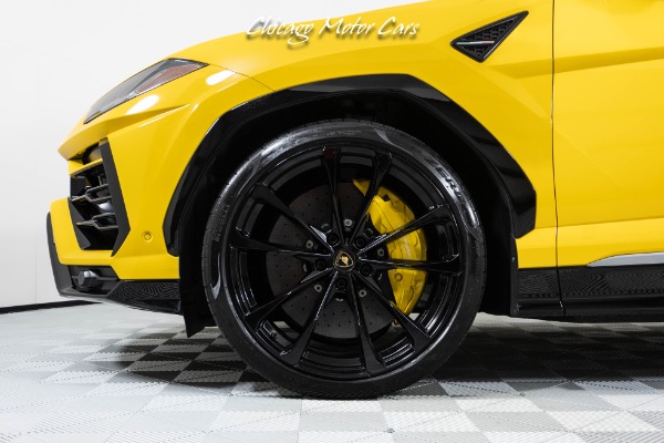 Used 2019 Lamborghini Urus GIALLO AUGE FINISH! BANG & OLUFSEN PREMIUM SOUND! HOT COLOR COMBO! LOADED! for sale Sold at Chicago Motor Cars in West Chicago IL 60185 3