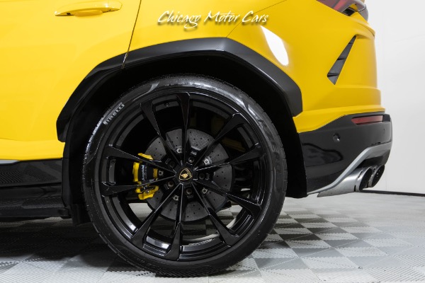 Used 2019 Lamborghini Urus GIALLO AUGE FINISH! BANG & OLUFSEN PREMIUM SOUND! HOT COLOR COMBO! LOADED! for sale Sold at Chicago Motor Cars in West Chicago IL 60185 4