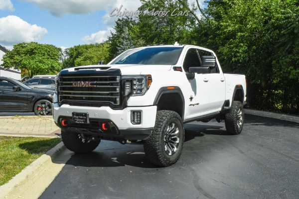 Used 2020 GMC Sierra 2500HD AT4 Black Widow Package! Duramax! Tech Pkg! Lifted! Sunroof! LOADED! for sale Sold at Chicago Motor Cars in West Chicago IL 60185 2