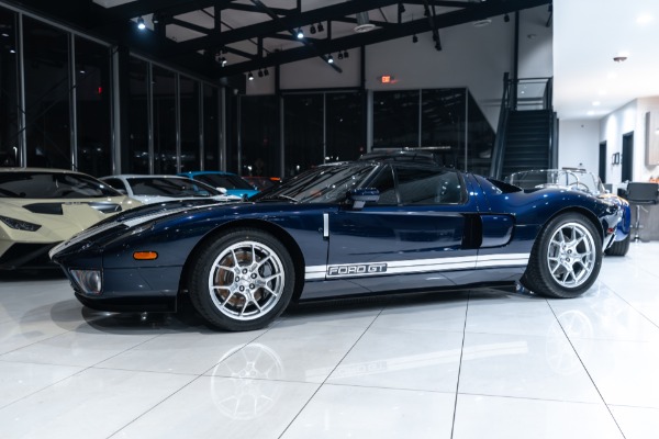 Used 2006 Ford GT Coupe 4-Option Car! ONLY 5k Miles! Painted Stripes! Collector Quality Car! for sale Sold at Chicago Motor Cars in West Chicago IL 60185 2
