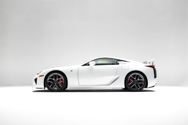 Used 2012 Lexus LFA Factory Luggage Only 4k Miles Pearl White Serviced RARE Collectible! for sale Sold at Chicago Motor Cars in West Chicago IL 60185 3