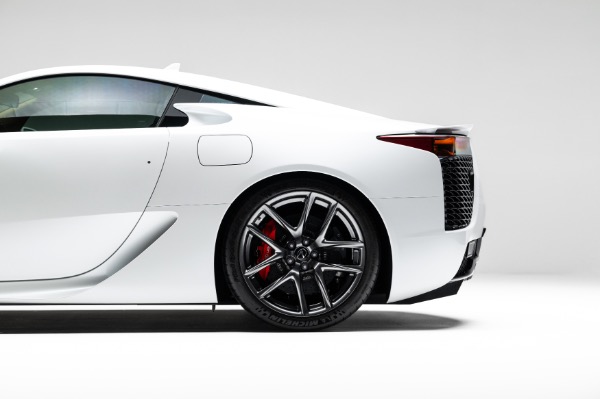 Used 2012 Lexus LFA Factory Luggage Only 4k Miles Pearl White Serviced RARE Collectible! for sale Sold at Chicago Motor Cars in West Chicago IL 60185 5