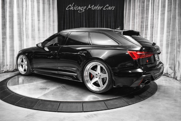 Used 2021 Audi RS6 Avant 4.0T quattro Avant Wagon Carbon Fiber UPGRADES! AL13 Wheels! for sale Sold at Chicago Motor Cars in West Chicago IL 60185 3