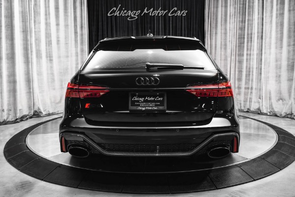Used 2021 Audi RS6 Avant 4.0T quattro Avant Wagon Carbon Fiber UPGRADES! AL13 Wheels! for sale Sold at Chicago Motor Cars in West Chicago IL 60185 4