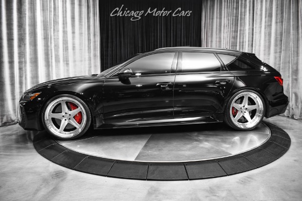 Used 2021 Audi RS6 Avant 4.0T quattro Avant Wagon Carbon Fiber UPGRADES! AL13 Wheels! for sale Sold at Chicago Motor Cars in West Chicago IL 60185 1