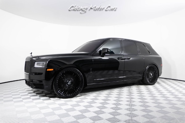 Used 2019 Rolls-Royce Cullinan Blackout Package! 24 inch Forgiato Wheels! for sale Sold at Chicago Motor Cars in West Chicago IL 60185 1