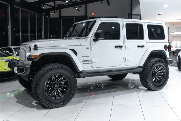 Used 2020 Jeep Wrangler Unlimited Sahara SUV Premium Audio Group! Upgraded 20 Fuel Wheels! for sale Sold at Chicago Motor Cars in West Chicago IL 60185 2