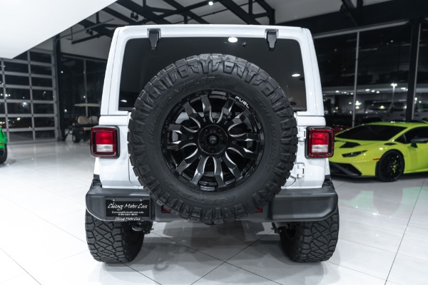 Used 2020 Jeep Wrangler Unlimited Sahara SUV Premium Audio Group! Upgraded 20 Fuel Wheels! for sale Sold at Chicago Motor Cars in West Chicago IL 60185 4