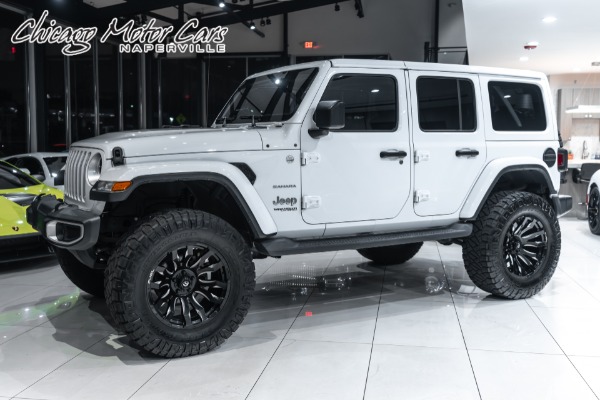Used 2020 Jeep Wrangler Unlimited Sahara SUV Premium Audio Group! Upgraded 20 Fuel Wheels! for sale Sold at Chicago Motor Cars in West Chicago IL 60185 1