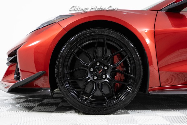 Used 2023 Chevrolet Corvette Z06 Convertible 3LZ! Rare Factory Carbon Fiber Aero Package! Front End Lift for sale Sold at Chicago Motor Cars in West Chicago IL 60185 3