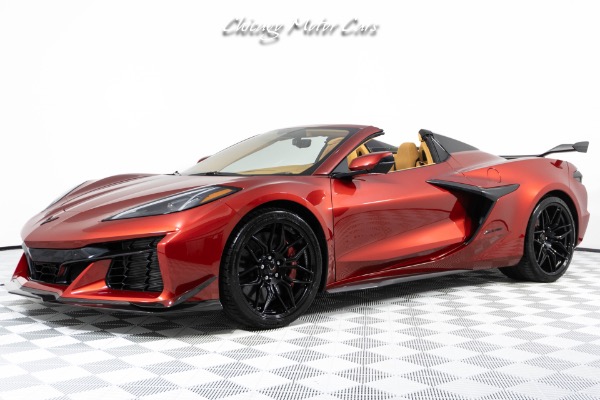 Used 2023 Chevrolet Corvette Z06 Convertible 3LZ! Rare Factory Carbon Fiber Aero Package! Front End Lift for sale Sold at Chicago Motor Cars in West Chicago IL 60185 5