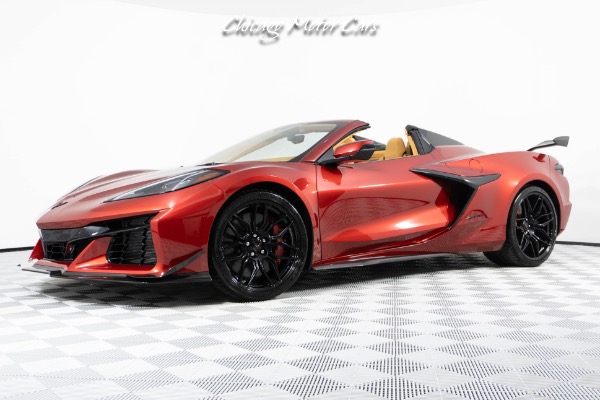 Used 2023 Chevrolet Corvette Z06 Convertible 3LZ! Rare Factory Carbon Fiber Aero Package! Front End Lift for sale Sold at Chicago Motor Cars in West Chicago IL 60185 1