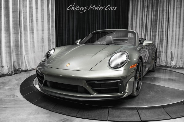 Used 2022 Porsche 911 Carrera 4 GTS Cabriolet Convertible 7-Speed Manual! BOSE Audio! Low Miles! for sale Sold at Chicago Motor Cars in West Chicago IL 60185 2
