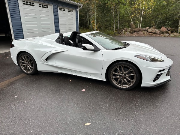 Used 2023 Chevrolet Corvette Stingray 2LT Front Lift Performance Exhaust Only 200 Miles Pristine Example for sale Sold at Chicago Motor Cars in West Chicago IL 60185 2